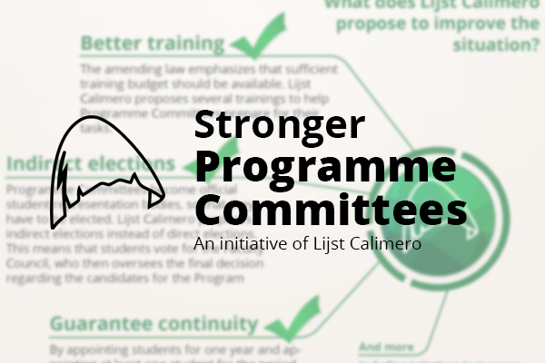 Notitie over opleidingscommissies positief ontvangen