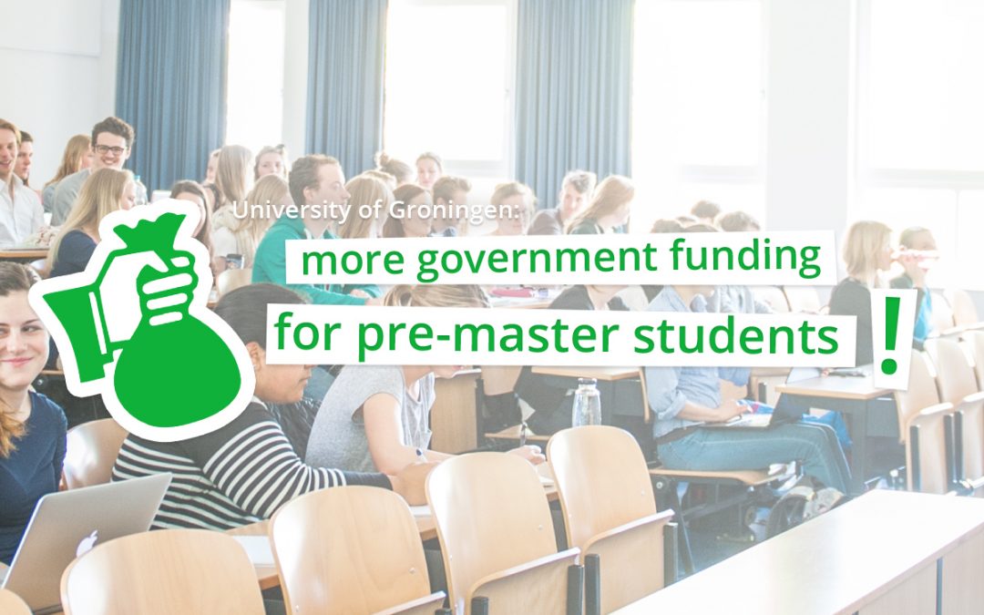 Open brief gestuurd aan minister over financiering pre-masterstudenten