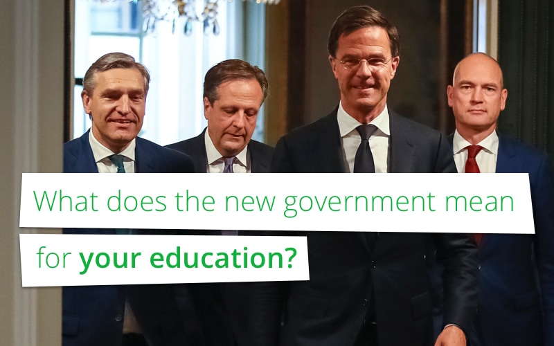 Wat betekent het nieuwe kabinet voor jouw onderwijs?