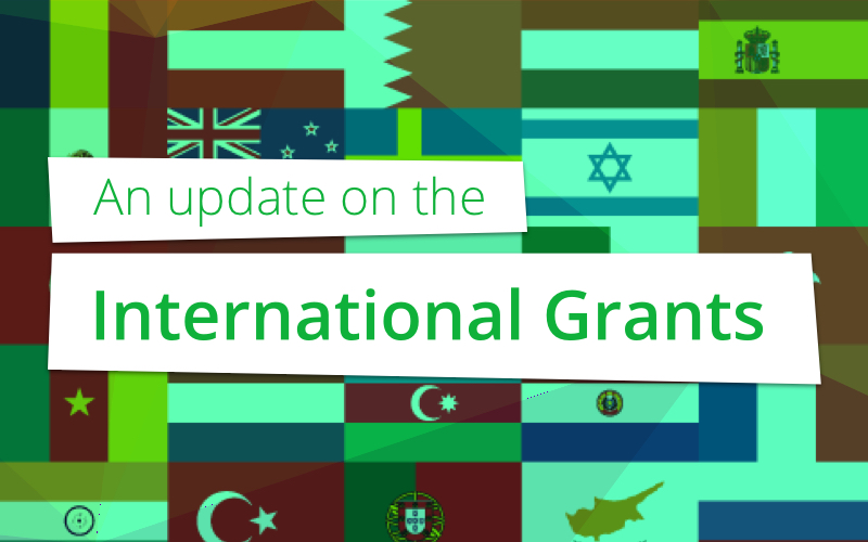 Een update over de International Grants