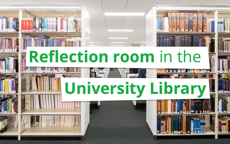 Reflection room in the University Library