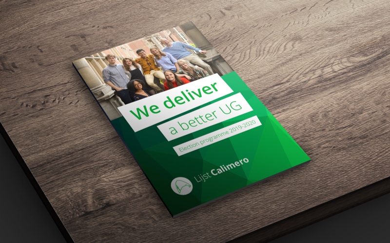 We deliver a better UG: our election programme 2019-2020